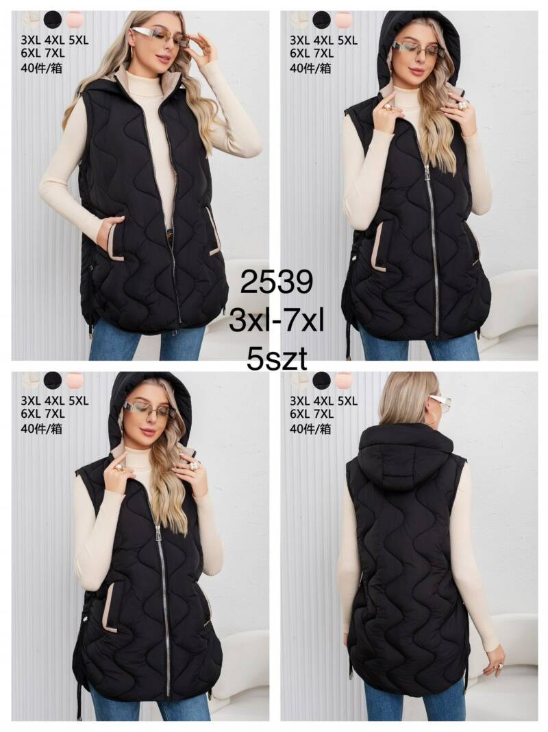 Kamizelki damskie Roz 3XL-7XL, Mix Kolor .Paczka 5 szt 1